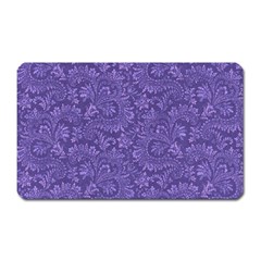 Floral Pattern Magnet (rectangular) by ValentinaDesign