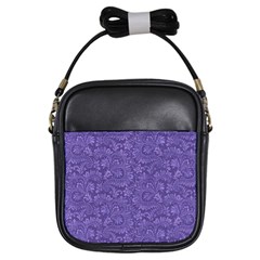 Floral Pattern Girls Sling Bags