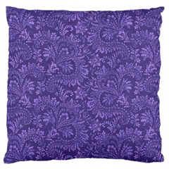 Floral Pattern Large Cushion Case (one Side) by ValentinaDesign