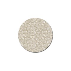 Floral Pattern Golf Ball Marker by ValentinaDesign