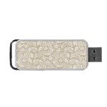 Floral pattern Portable USB Flash (Two Sides) Front