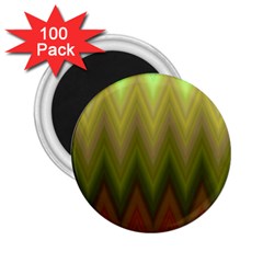 Zig Zag Chevron Classic Pattern 2 25  Magnets (100 Pack)  by Nexatart