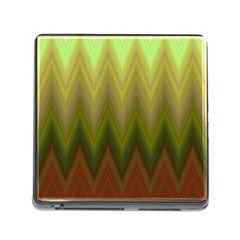 Zig Zag Chevron Classic Pattern Memory Card Reader (square) by Nexatart