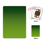 Halftone Circle Background Dot Playing Card Back