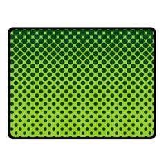 Halftone Circle Background Dot Fleece Blanket (small) by Nexatart