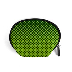 Halftone Circle Background Dot Accessory Pouches (small)  by Nexatart