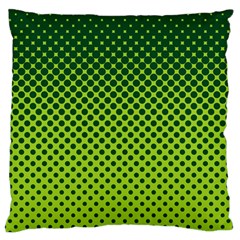 Halftone Circle Background Dot Standard Flano Cushion Case (two Sides) by Nexatart