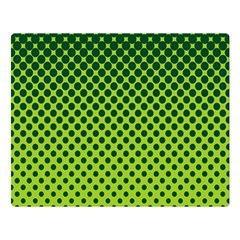 Halftone Circle Background Dot Double Sided Flano Blanket (large)  by Nexatart