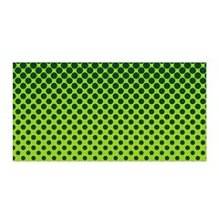 Halftone Circle Background Dot Satin Wrap by Nexatart