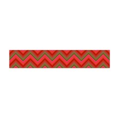 Background Retro Red Zigzag Flano Scarf (mini) by Nexatart