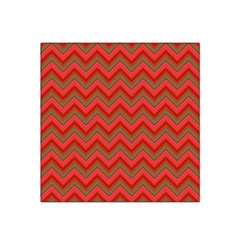 Background Retro Red Zigzag Satin Bandana Scarf by Nexatart