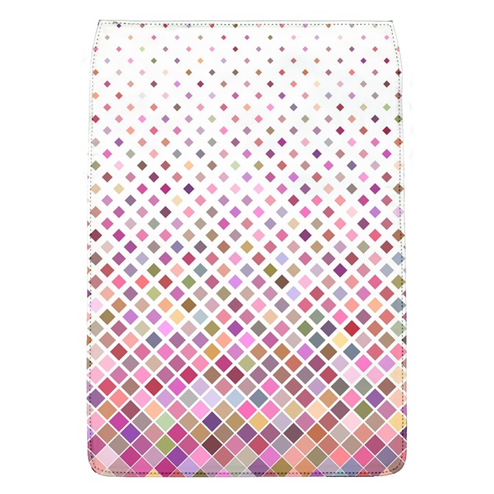 Pattern Square Background Diagonal Flap Covers (L) 