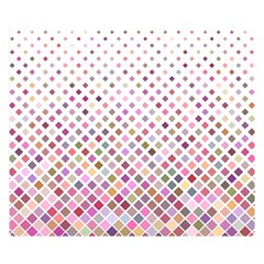 Pattern Square Background Diagonal Double Sided Flano Blanket (small)  by Nexatart