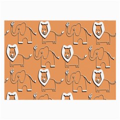 Lion Pattern Wallpaper Vector Large Glasses Cloth by Nexatart