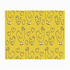 Chicken Chick Pattern Wallpaper Small Glasses Cloth by Nexatart