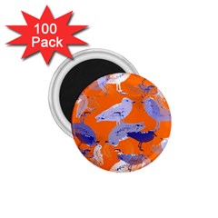 Seagull Gulls Coastal Bird Bird 1 75  Magnets (100 Pack)  by Nexatart