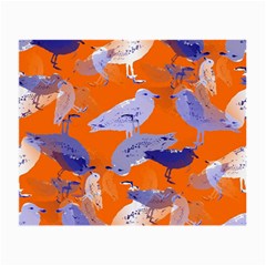 Seagull Gulls Coastal Bird Bird Small Glasses Cloth by Nexatart