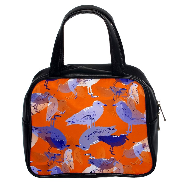 Seagull Gulls Coastal Bird Bird Classic Handbags (2 Sides)