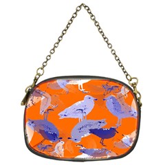 Seagull Gulls Coastal Bird Bird Chain Purses (one Side)  by Nexatart