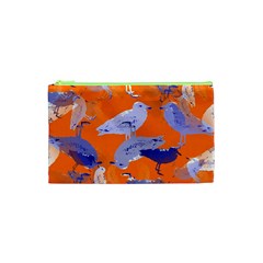 Seagull Gulls Coastal Bird Bird Cosmetic Bag (xs) by Nexatart