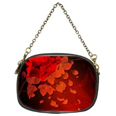 Cherry Blossom, Red Colors Chain Purses (one Side)  by FantasyWorld7