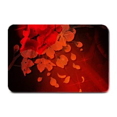 Cherry Blossom, Red Colors Plate Mats by FantasyWorld7