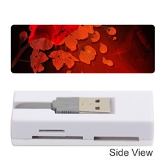 Cherry Blossom, Red Colors Memory Card Reader (stick)  by FantasyWorld7