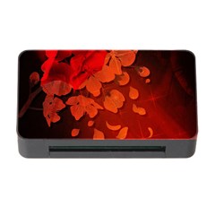 Cherry Blossom, Red Colors Memory Card Reader With Cf