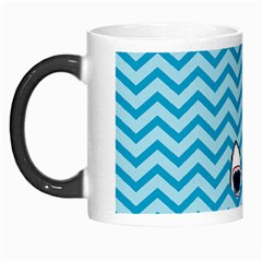 Chevron Shark Pattern Morph Mugs by emilyzragz