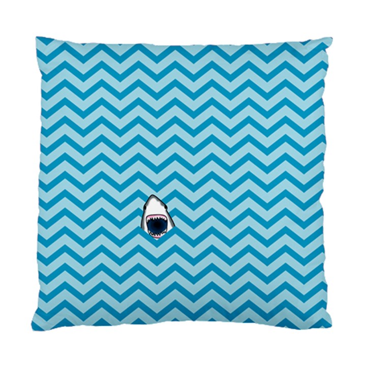 Chevron Shark Pattern Standard Cushion Case (One Side)