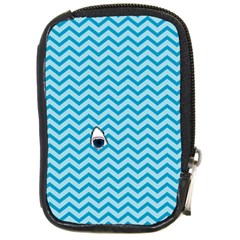 Chevron Shark Pattern Compact Camera Cases by emilyzragz