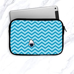 Chevron Shark Pattern Apple Ipad Mini Zipper Cases by emilyzragz