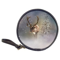 Santa Claus Reindeer In The Snow Classic 20-cd Wallets