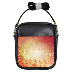 Flower Power, Cherry Blossom Girls Sling Bags