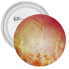 Flower Power, Cherry Blossom 3  Buttons