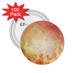 Flower Power, Cherry Blossom 2 25  Buttons (100 Pack)  by FantasyWorld7