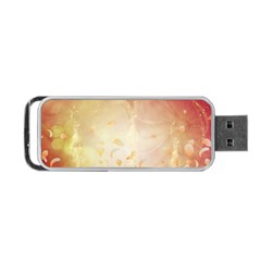 Flower Power, Cherry Blossom Portable Usb Flash (two Sides) by FantasyWorld7