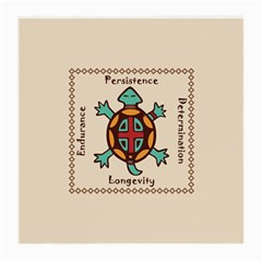 Turtle Animal Spirit Medium Glasses Cloth (2-side) by linceazul