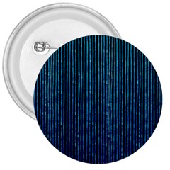 Stylish Abstract Blue Strips 3  Buttons