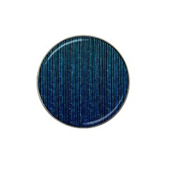 Stylish Abstract Blue Strips Hat Clip Ball Marker (10 Pack) by gatterwe