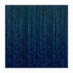 Stylish Abstract Blue Strips Medium Glasses Cloth (2-side) by gatterwe