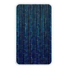 Stylish Abstract Blue Strips Memory Card Reader by gatterwe