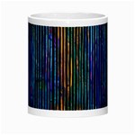 Stylish Colorful Strips Morph Mugs Center