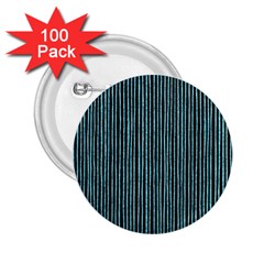 Stylish Frost Blue Strips 2 25  Buttons (100 Pack)  by gatterwe