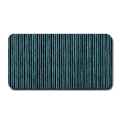 Stylish Frost Blue Strips Medium Bar Mats by gatterwe