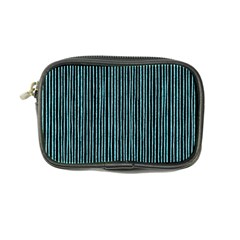 Stylish Frost Blue Strips Coin Purse by gatterwe