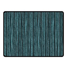 Stylish Frost Blue Strips Fleece Blanket (small) by gatterwe