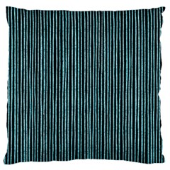 Stylish Frost Blue Strips Standard Flano Cushion Case (one Side) by gatterwe