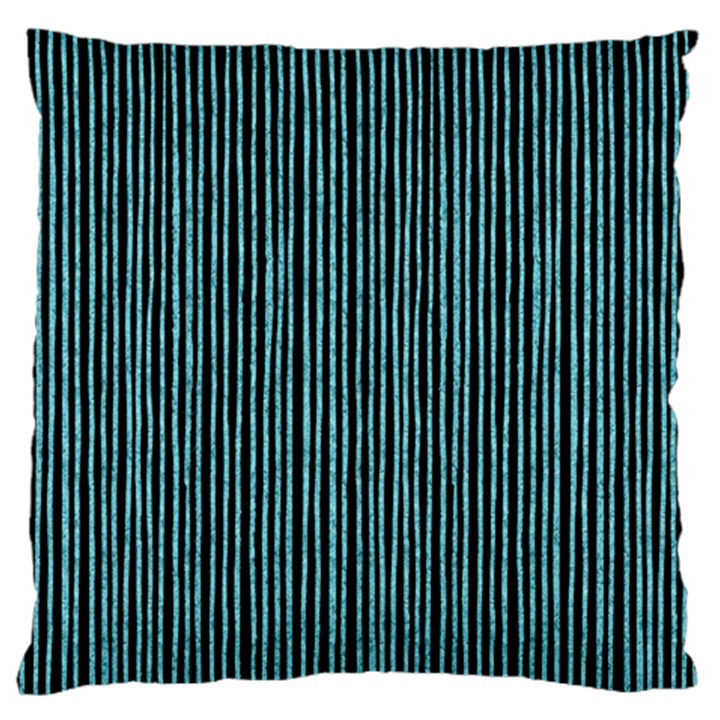 Stylish Frost Blue Strips Standard Flano Cushion Case (One Side)