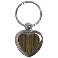 Stylish Golden Strips Key Chains (heart)  by gatterwe